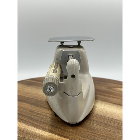 Vintage Pitney-Bowes Mechanical Postal Scale 16 oz Rate Roller USA Made MCM - Picture 9 of 12